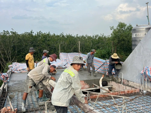 Dự án nhà Anh Dũng - Củ Chi