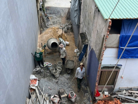 Dự án nhà Anh Dũng - Củ Chi