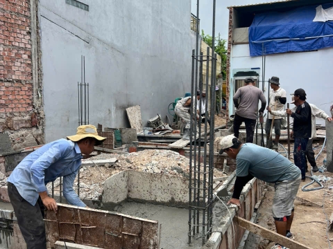 Dự án nhà Anh Dũng - Củ Chi