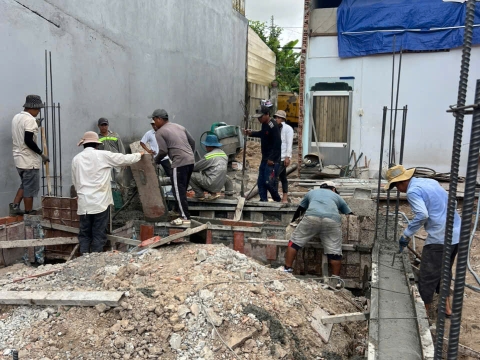 Dự án nhà Anh Dũng - Củ Chi