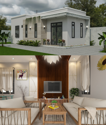 Mẫu Nhà Cấp 4 Hiện Đại