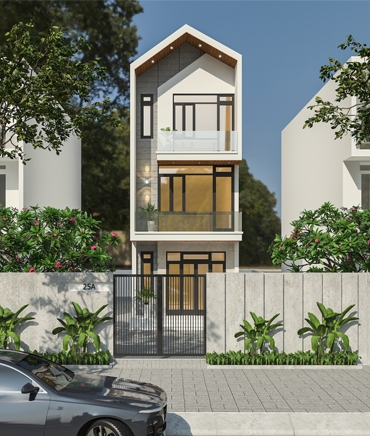 Thiết Kế Nhà Phố 5x16 Hiện Đại