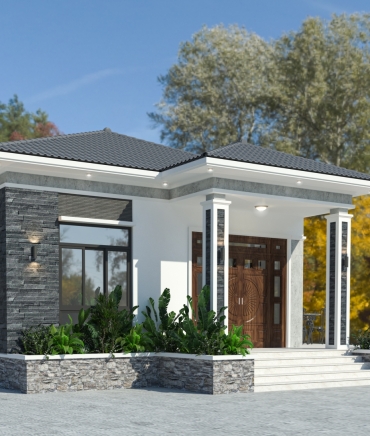 thiết kế thi công nhà cấp 4 quận 12